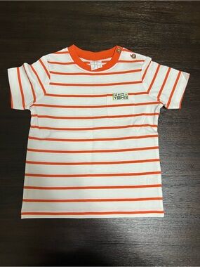 Orange Stripe Tee
